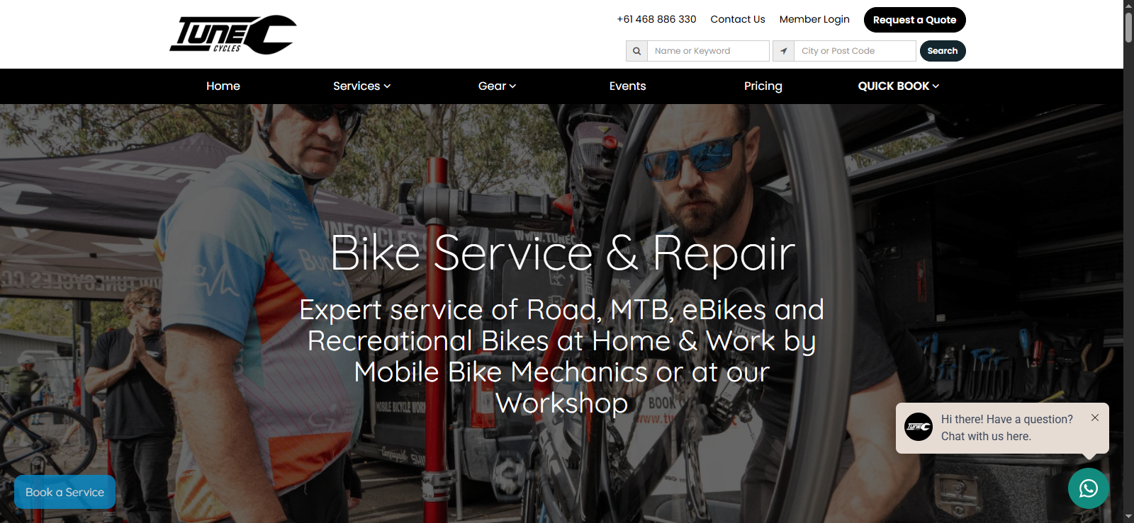 TuneCycles – Brilliant Directories Website